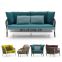 Luxury Italy design outdoor sofa Popular outdoor furniture new customized modern fabric sofa