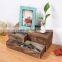 Display Nightstand Set of 2 Floating Shelf with Drawer