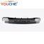 Diffuser & exhaust tip for Mercedes Benz GLA class  X156 pre facelift ABS diffuser  2014-2017