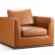 LS1607-36 modern stainless steel frame feet fabric or genuine leather upholstered sofa livingroom sofa office sofa