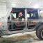 Factory new design half door for jeep wrangler auto body parts steel door for wrangler jk 2,4door tube door