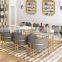 Nail Salon Furniture Manicure Spa Manicure Table With Chair Rectangular Metal Leg Work Nail Tables
