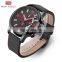 MINI FOCUS MF0025G New Fashion Chronograph Luxury Brand Army Military Sports Male Analog Watches Quartz Men Casual Leather Band
