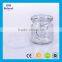 100ml engrave heart shape yoghourt glass jam jar pudding glass bottle