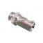 Stainless Steel Bulkhead Male Connector Compression Fittings Single Ferrule Tube Fittings