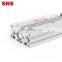 SNS MGPM Series triple rod pneumatic compact guide air cylinder with magnet