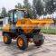 4wd 5ton china mini wheel site dumper constructed articulated hydraulic site dumper