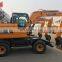 8.5 Ton Wheel Excavator XN85-9X Wheel Excavator