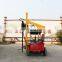 HWH260ZQ Four wheeler Highway Guardrail Pile Driver Loader Highway Guardrail Piling Machine