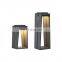 2022 New design high quality Aluminum square lawn lamp led modern simple garden lights outdoor landscape park light