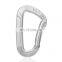 JRSGS Hot Sale Camping Carabiner Aluminium Snap Hook 12KN Climbing Carabiner Customized the logo