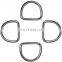 JRSGS Wholesale Stainless Steel 316 314 Welded D Ring Hardware 25mm 30mm 40mm 50mm