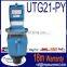Taijia UTG21-PY ultrasonic level transmitter calibration procedure for sewage