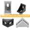 Stainless steel corner bracket galvanized steel shelf angle brackets custom metal table corner connector