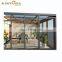 Client Specification Modern Free Standing Glasshouse Building Glass Sun Room Heavy Duty Conservatory Sunroom