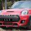 Automotive Car Part Body Kits For BMW MINI F55 F56 JCW Style Front Rear Car Bumper With Grille Front Lip Rear Diffuser With Tips