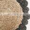 Sunflower Style Natural Seagrass Placemat, Bohemian Weave multipurpose wall decor basket wholesale Manufacturer