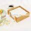 Brown Square Rattan Napkin Holder Cheap Wholesale Tableware Tissue Box basket wovenmade in Vietnam Manufacturer