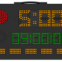 Departure and start timing screen