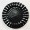 Western Dinner Plate Wedding Hotel Party Decorative Plastic Charger Plates Black