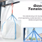 New Big PP Bulk Baffle Fibc Jumbo Big Bag Top Filling Spout Flat Bottom Customizable Bulk Bag Discharger Bulk Shopping Bags