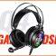 Hot selling Q4 computer USB headset noise cancellation bass stereo over-head gaming earphone wired headset