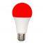 AC100-240V 5W 7W 9W A60 Rotes Licht E26 E27 LED-Glühbirne