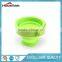 Silicone Outdoor Portable Folding Telescopic Collapsible Picnic Hiking Camping Travel Drinking Cup Office Coffee Tea mug