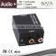 Analog to Digital Video Converter TV box RL Audio to Digital or Toslink Audio Converter