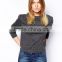 The Pretty Cropped Sweatshirt, Woolen Sweater Designs For Ladies