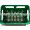 80*80mm hole size Durable divided 24 bottle plastic beer crate