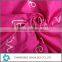 Red colour digital printing fabric for polyester bed sheet with high quality