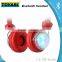 LED TF card FM headset 3 IN 1 bluetooth LED flashing headset with bluetooth/FM/TF card Flashing LED Wirelss Headset