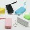 Multi-colors cute advertising quick charging power bank