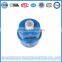 Plastic water meter with piston water meter