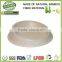 dog loved brown natural bamboo fiber material pet bowl, bamboo fiber pet cat feeder pot