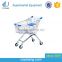 High quality low price shopping trolley supermarket trolley with baby seat