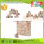 25Pcs Printed Wooden Cubes Blocks, Kids Learning Alphabets Wood Square Blocks                        
                                                Quality Choice