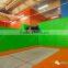 8ft Rectangle Trampoline With Enclosure Safest Trampoline Jumping Trampoline