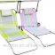Folding Canopy Beach Lounge With Wheels Portable Beach Lounge With Wheels&Canopy Alu.Frame Beach Lounge