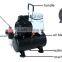 Hseng AF186 small silent airbrush machine with fan