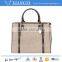 Portable washable pet carrier high end sleek dog and cat hand bag with pu details