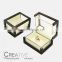 Elegant Wood Acrylic Jewellery Packaging Box with glass pvc for Display