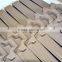 Low noise accumulation roller conveyor chain