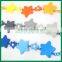 Colorful Sprayed Zinc Alloy Charms Love Bracelet