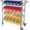 ESD Chrome plated trolley for electornic industrial or household-12 Years Professional Manufacturer