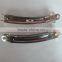 Decorative beautiful Blank metal barrette hair clips for woman hair