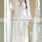 Women's Sexy Lace Robes Long Classic Lounge Wedding Gown Nightwear