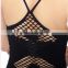 Black Wholesale New Design Hot Lace Ladies Western Long Dress