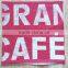 printed cotton/polycotton/polyester/linen cushion for home &hotel decoration &promotion&gift - gran cafe 1954 design-7
